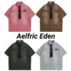 Aelfric Eden | Unisex Denim Street Style Cotton Short Sleeves Shirts 2 Aelfric Eden | Unisex Denim Street Style Cotton Short Sleeves Shirts -Aelfric Eden Shop org 122