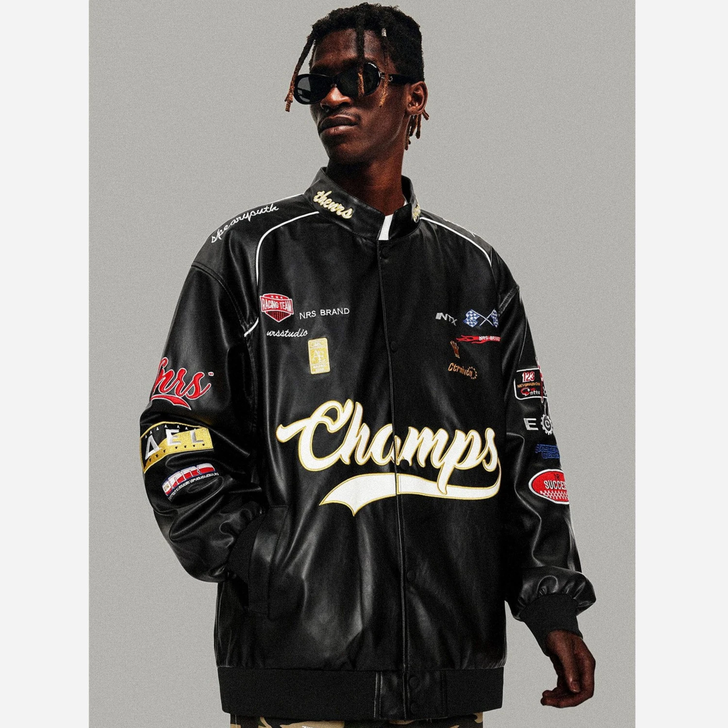 Aelfric Eden | Unisex Faux Fur Street Style Biker Jackets 6 Aelfric Eden | Unisex Faux Fur Street Style Biker Jackets - Image 4