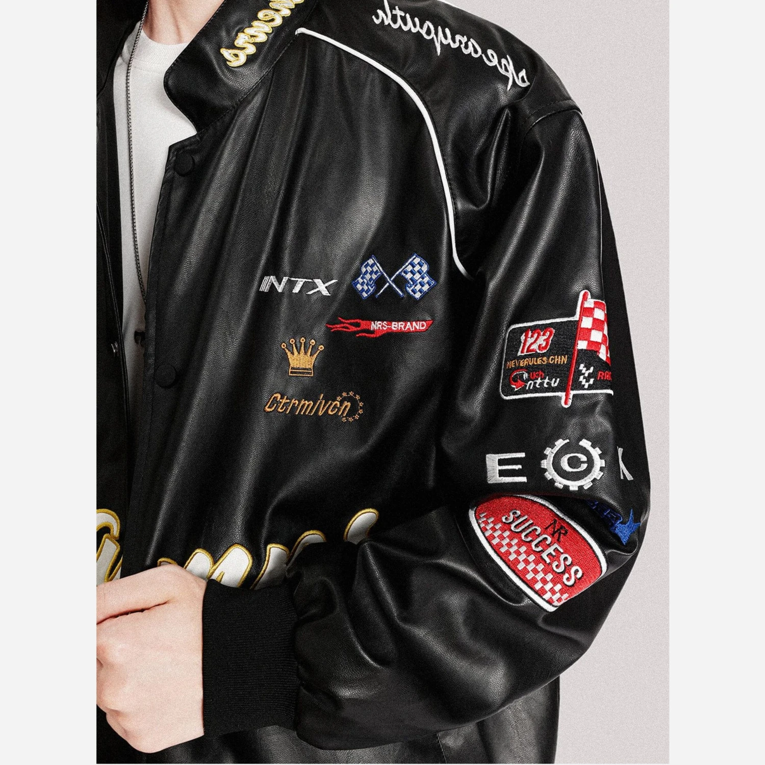 Aelfric Eden | Unisex Faux Fur Street Style Biker Jackets 10 Aelfric Eden | Unisex Faux Fur Street Style Biker Jackets - Image 8