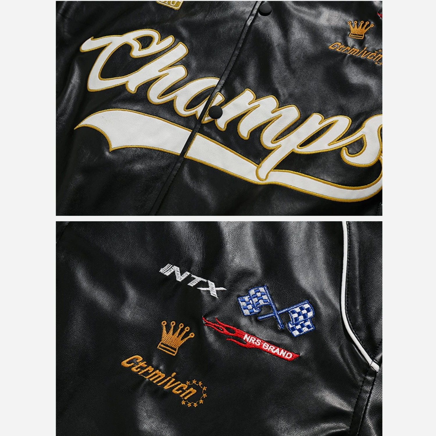 Aelfric Eden | Unisex Faux Fur Street Style Biker Jackets 11 Aelfric Eden | Unisex Faux Fur Street Style Biker Jackets - Image 9