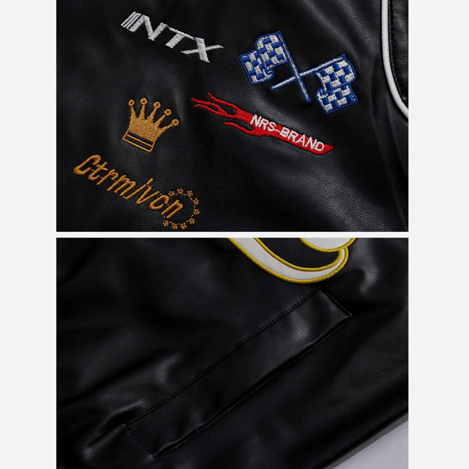 Aelfric Eden | Unisex Faux Fur Street Style Biker Jackets 15 Aelfric Eden | Unisex Faux Fur Street Style Biker Jackets - Image 13