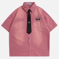 Aelfric Eden | Unisex Denim Street Style Cotton Short Sleeves Shirts 12 Aelfric Eden | Unisex Denim Street Style Cotton Short Sleeves Shirts -Aelfric Eden Shop org 125