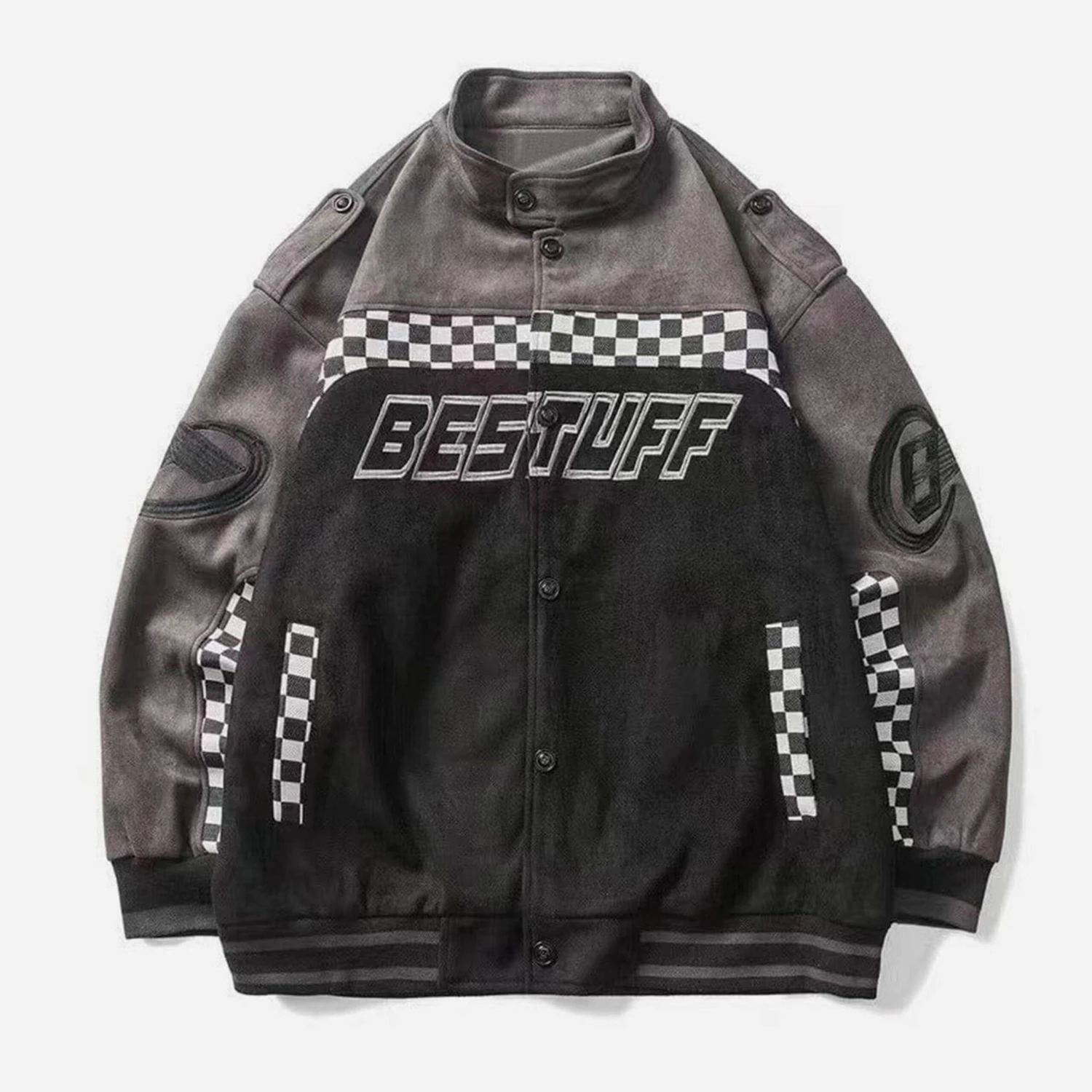 Aelfric Eden | Unisex Street Style Oversized Logo Skater Style Jackets 4 Aelfric Eden | Unisex Street Style Oversized Logo Skater Style Jackets - Image 2