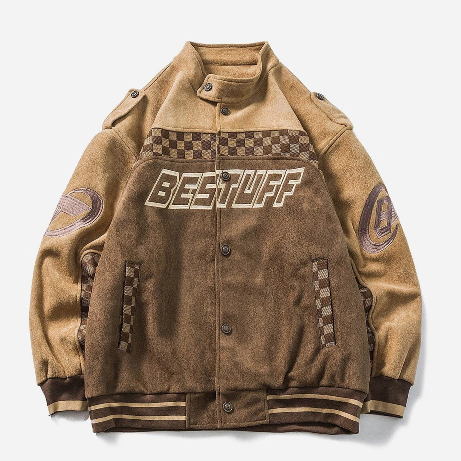 Aelfric Eden | Unisex Street Style Oversized Logo Skater Style Jackets 6 Aelfric Eden | Unisex Street Style Oversized Logo Skater Style Jackets - Image 4