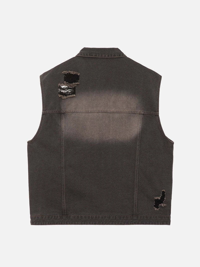 Aelfric Eden | Button-down Unisex Denim Street Style Plain Cotton 5 Aelfric Eden | Button-down Unisex Denim Street Style Plain Cotton - Image 3