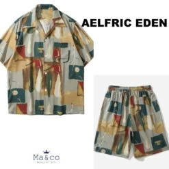 Aelfric Eden | Street Style Co-ord Matching Sets Loungewear Two-Piece Sets