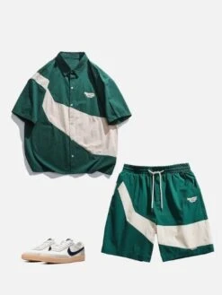 Aelfric Eden | Unisex Street Style Oversized Matching Sets Loungewear -Aelfric Eden Shop org 1374