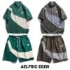 Aelfric Eden | Street Style Oversized Co-ord Matching Sets Neon Color -Aelfric Eden Shop org 1383