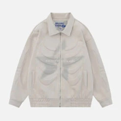 Aelfric Eden | Skull Unisex Street Style Plain Jackets -Aelfric Eden Shop org 142