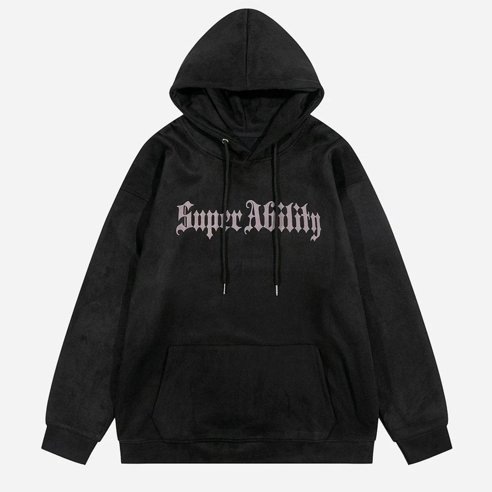 Aelfric Eden | Pullovers Unisex Suede Street Style Long Sleeves Cotton 6 Aelfric Eden | Pullovers Unisex Suede Street Style Long Sleeves Cotton - Image 4