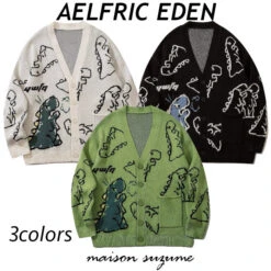 Aelfric Eden | Unisex Street Style Other Animal Patterns Front Button