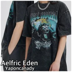 Aelfric Eden | Crew Neck Unisex Other Animal Patterns Cotton Short Sleeves