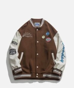 Aelfric Eden | Unisex Street Style Oversized Logo Souvenir Jackets -Aelfric Eden Shop org 2