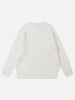 Aelfric Eden | Crew Neck Pullovers Star Unisex Street Style Long Sleeves -Aelfric Eden Shop org 207