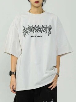 Aelfric Eden | Crew Neck Unisex Street Style Cotton Short Sleeves Logo -Aelfric Eden Shop org 212