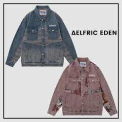 Aelfric Eden | Unisex Denim Street Style Cotton Skater Style Denim