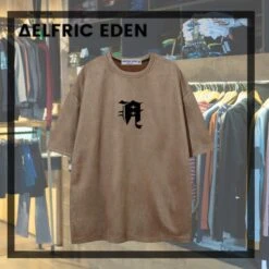 Aelfric Eden | Star Suede Street Style Short Sleeves T-Shirts