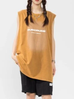 Aelfric Eden | Crew Neck Unisex Sleeveless Street Style Cotton Skater Style -Aelfric Eden Shop org 250