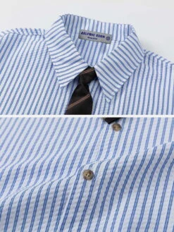 Aelfric Eden | Stripes Unisex Street Style Cotton Shirts -Aelfric Eden Shop org 30