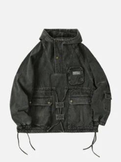 Aelfric Eden | Unisex Denim Street Style Plain Cotton Oversized Denim -Aelfric Eden Shop org 333