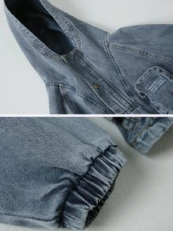 Aelfric Eden | Unisex Denim Street Style Plain Cotton Oversized Denim -Aelfric Eden Shop org 335