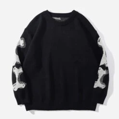 Aelfric Eden | Pullovers Heart Unisex Street Style U-Neck Long Sleeves -Aelfric Eden Shop org 378