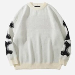 Aelfric Eden | Pullovers Heart Unisex Street Style U-Neck Long Sleeves -Aelfric Eden Shop org 380