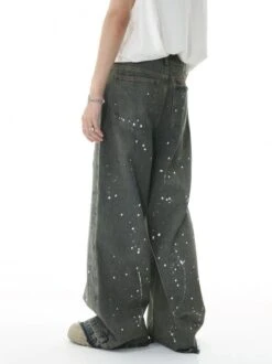 Aelfric Eden | Unisex Denim Blended Fabrics Street Style Cotton Wide Leg -Aelfric Eden Shop org 407