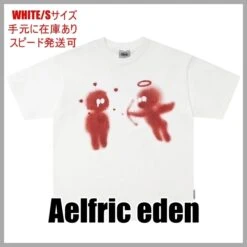 Aelfric Eden | Crew Neck Unisex Street Style Short Sleeves Oversized