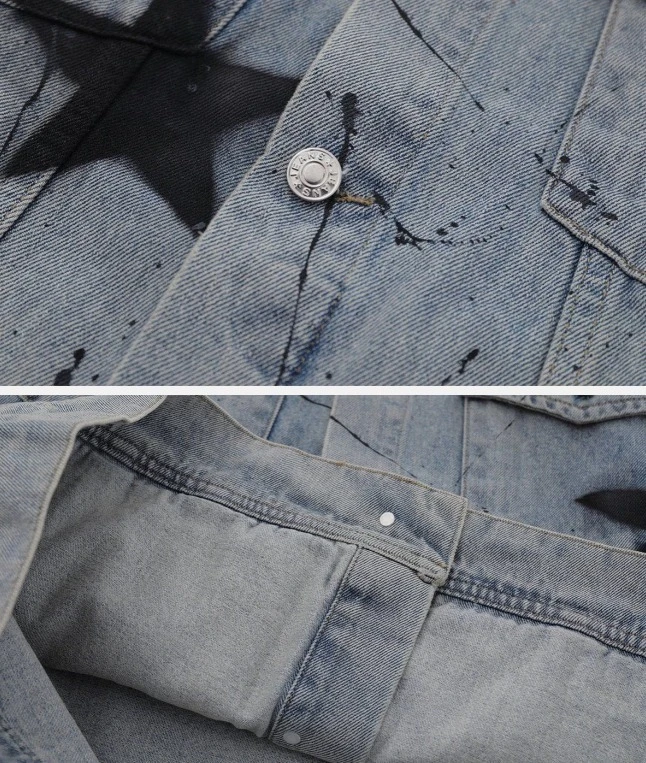 Aelfric Eden | Star Unisex Denim Street Style Cotton Skater Style Denim 8 Aelfric Eden | Star Unisex Denim Street Style Cotton Skater Style Denim - Image 6