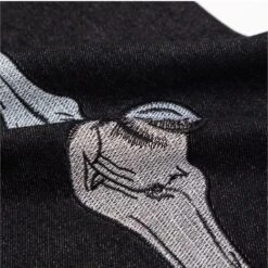 Aelfric Eden | Printed Pants Skull Denim Street Style Plain Jeans -Aelfric Eden Shop org 467