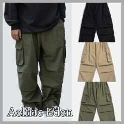 Aelfric Eden | Unisex Street Style Loungewear Cargo Pants