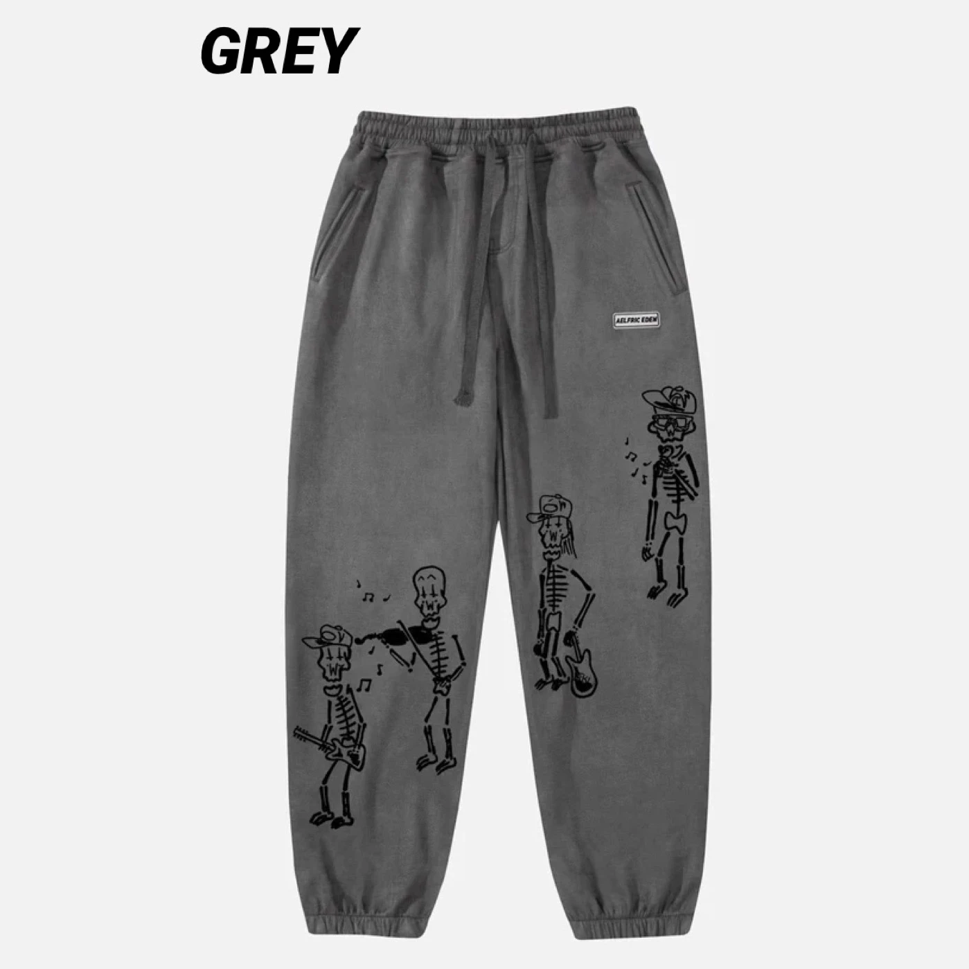 Aelfric Eden | Sweat Street Style Cotton Logo Joggers & Sweatpants 4 Aelfric Eden | Sweat Street Style Cotton Logo Joggers & Sweatpants - Image 2