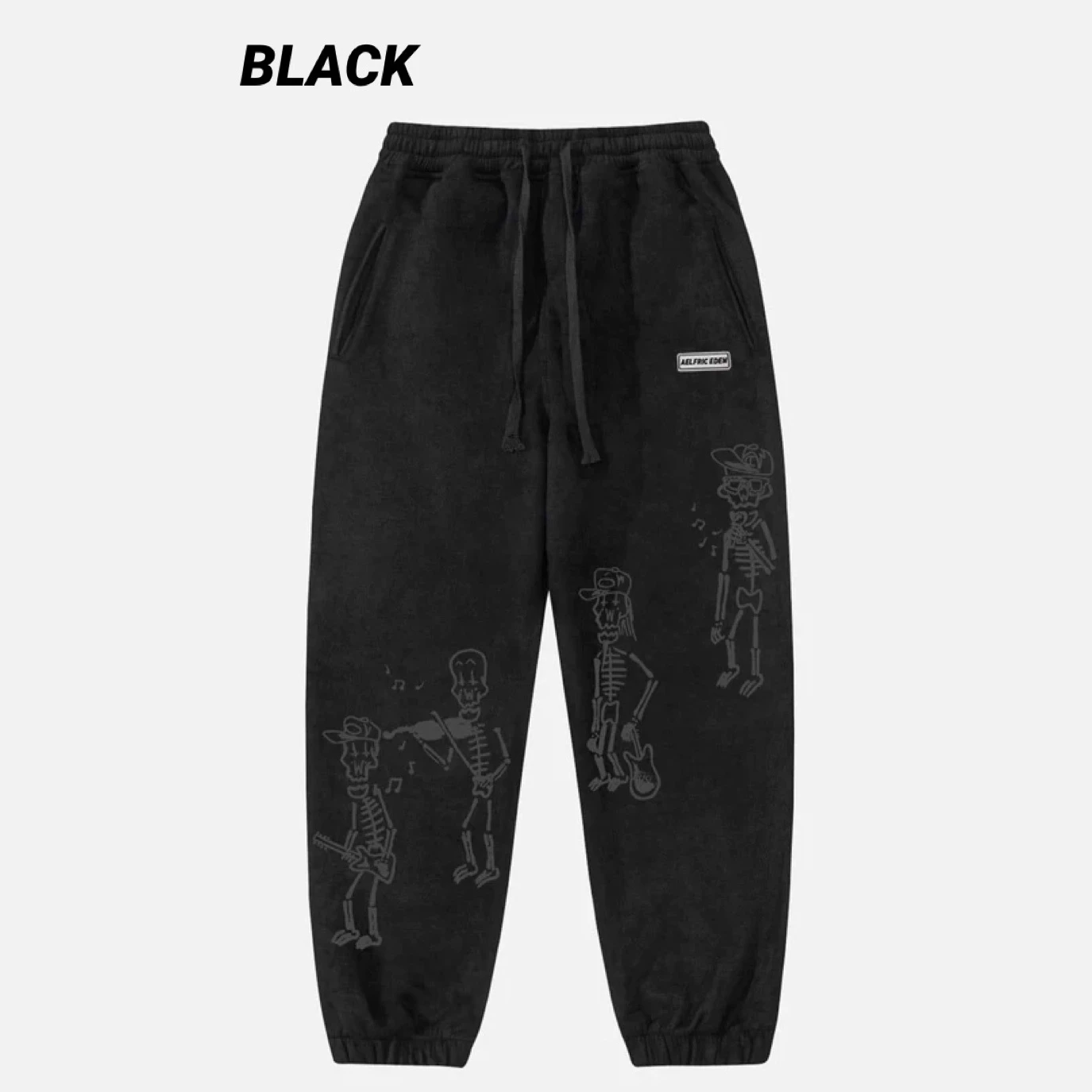 Aelfric Eden | Sweat Street Style Cotton Logo Joggers & Sweatpants 7 Aelfric Eden | Sweat Street Style Cotton Logo Joggers & Sweatpants - Image 5