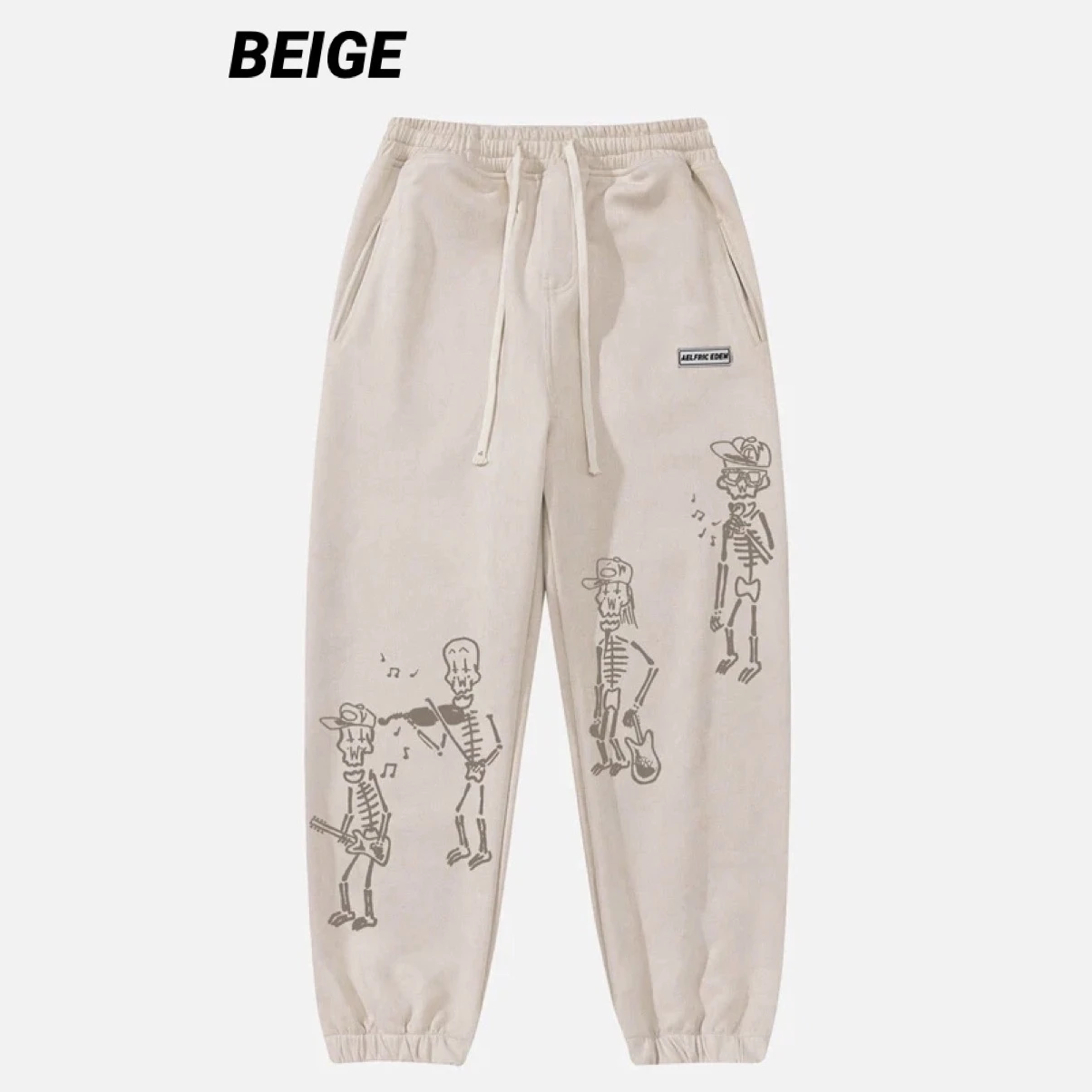 Aelfric Eden | Sweat Street Style Cotton Logo Joggers & Sweatpants 9 Aelfric Eden | Sweat Street Style Cotton Logo Joggers & Sweatpants - Image 7
