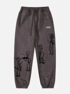 Aelfric Eden | Unisex Sweat Street Style Cotton Logo Joggers & Sweatpants -Aelfric Eden Shop org 511