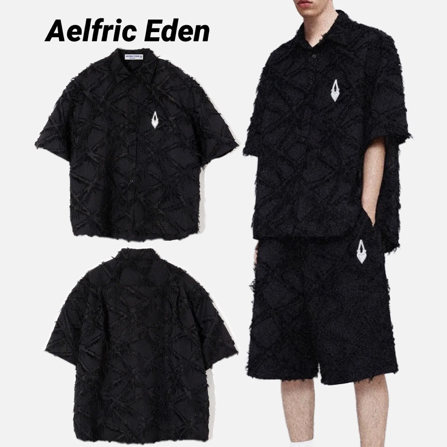 Aelfric Eden | Unisex Street Style Short Sleeves Oversized Shirts 3 Aelfric Eden | Unisex Street Style Short Sleeves Oversized Shirts