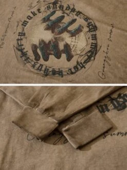 Aelfric Eden | Crew Neck Skull Unisex Street Style Long Sleeves Sweatshirts -Aelfric Eden Shop org 569