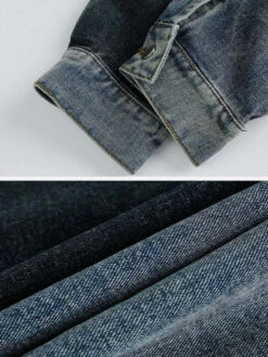 Aelfric Eden | Unisex Street Style Cotton Oversized Denim -Aelfric Eden Shop org 577