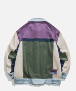 Aelfric Eden | Unisex Street Style Cotton Logo Front Button Jackets -Aelfric Eden Shop org 589