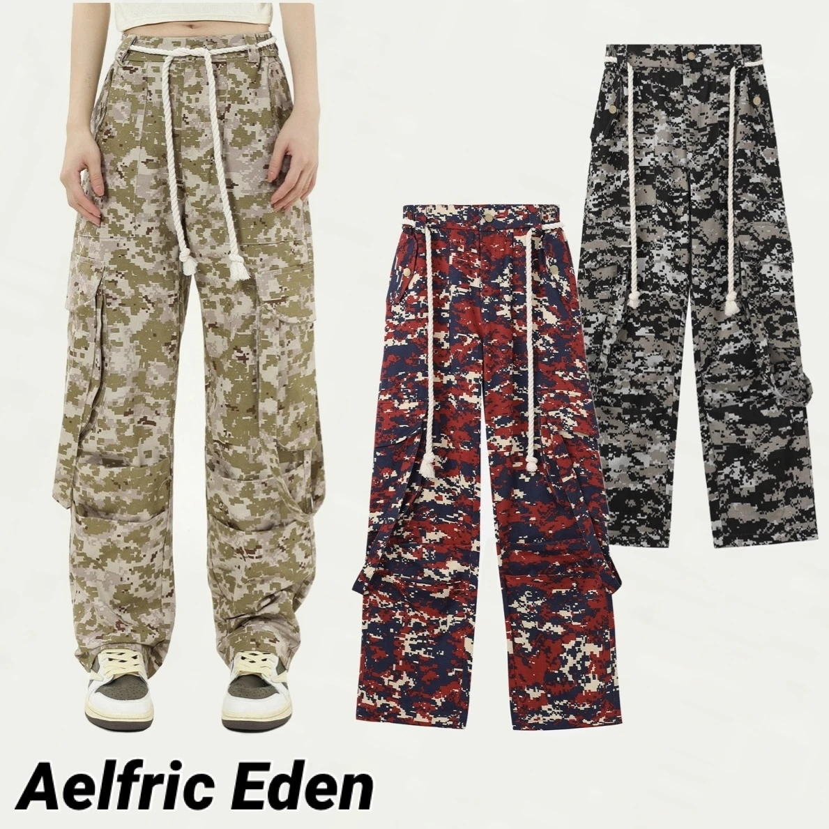 Aelfric Eden | Camouflage Unisex Street Style Skater Style Bottoms 3 Aelfric Eden | Camouflage Unisex Street Style Skater Style Bottoms