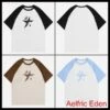 Aelfric Eden | Crew Neck Unisex Cotton Short Sleeves Logo -Aelfric Eden Shop org 637