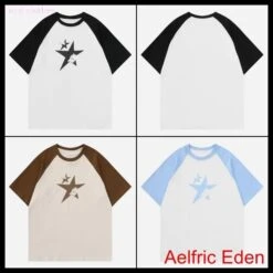 Aelfric Eden | Crew Neck Unisex Cotton Short Sleeves Logo