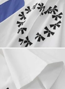 Aelfric Eden | Heart Unisex Street Style Short Sleeves Logo Front Button -Aelfric Eden Shop org 649