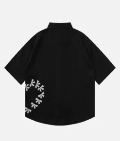 Aelfric Eden | Heart Unisex Street Style Short Sleeves Logo Front Button -Aelfric Eden Shop org 650