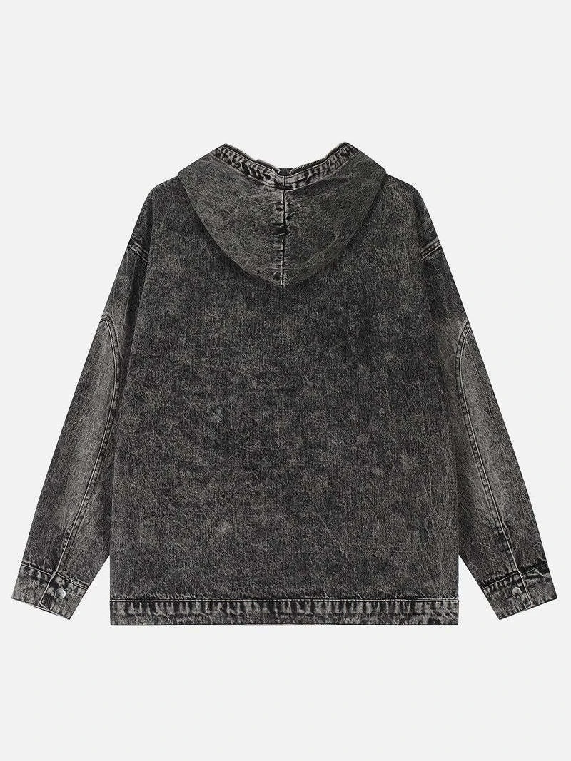 Aelfric Eden | Pullovers Denim Street Style Long Sleeves Plain Cotton 5 Aelfric Eden | Pullovers Denim Street Style Long Sleeves Plain Cotton - Image 3