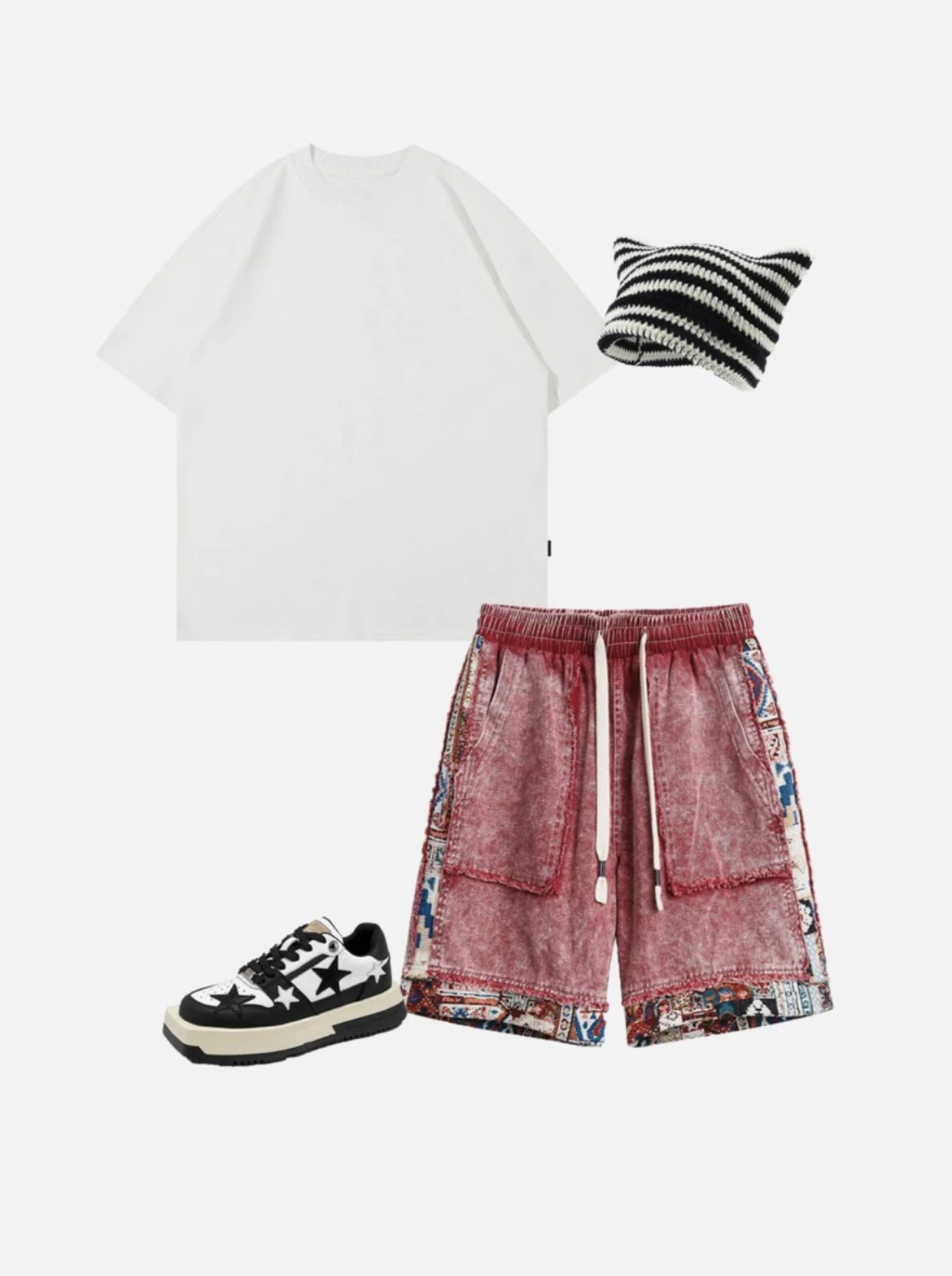 Aelfric Eden | Unisex Denim Street Style Plain Cotton Straight Shorts 4 Aelfric Eden | Unisex Denim Street Style Plain Cotton Straight Shorts - Image 2