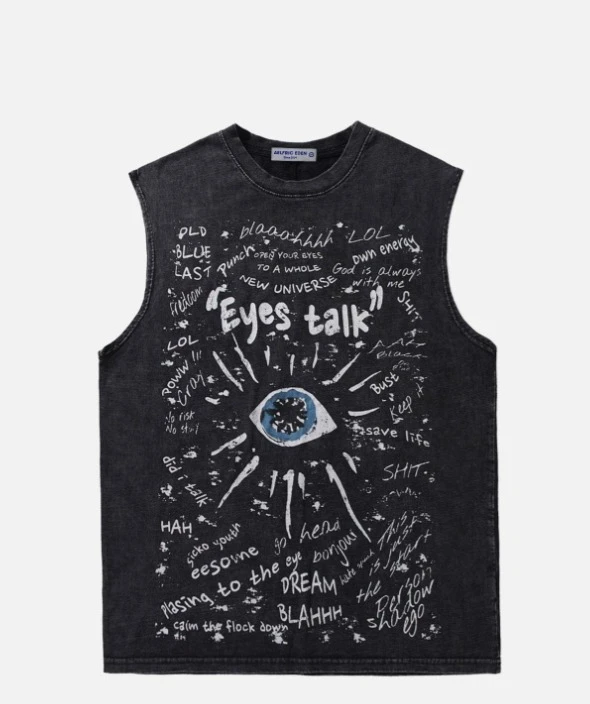 Aelfric Eden | Crew Neck Pullovers Unisex Sleeveless Street Style Cotton 4 Aelfric Eden | Crew Neck Pullovers Unisex Sleeveless Street Style Cotton - Image 2