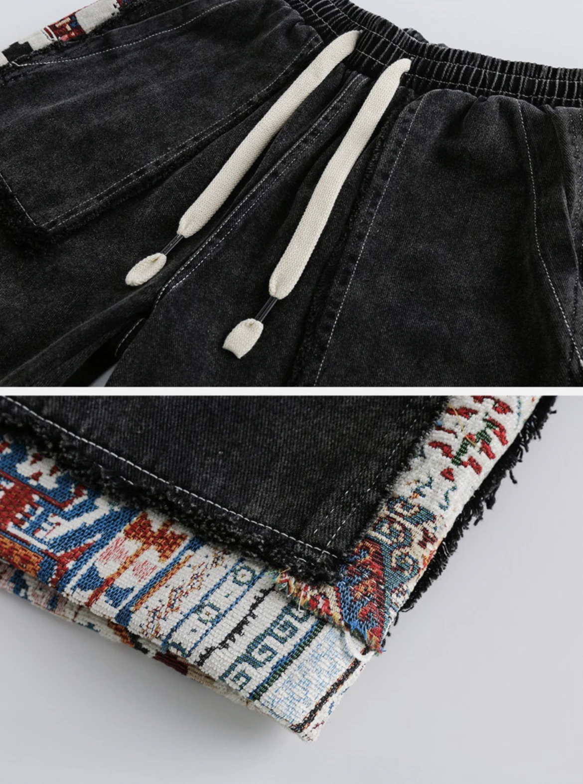 Aelfric Eden | Unisex Denim Street Style Plain Cotton Straight Shorts 8 Aelfric Eden | Unisex Denim Street Style Plain Cotton Straight Shorts - Image 6