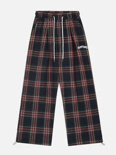 Aelfric Eden | Printed Pants Other Plaid Patterns Unisex Street Style 5 Aelfric Eden | Printed Pants Other Plaid Patterns Unisex Street Style - Image 3